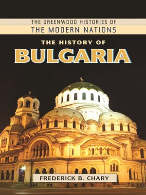 The History of Bulgaria - ebook